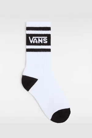 Vans Kids Drop V Logo Crew Socks (1 Pair), , Size: 13.5-5