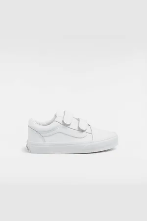 Vans Kids Old Skool Hook and Loop Classic Tumble Shoes (4-8 Years), , Size: 13.5