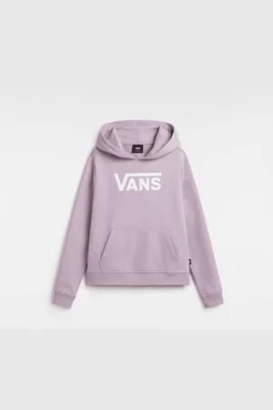 Vans Girls Flying V Pullover Hoodie (8-14 Years), , Size: L