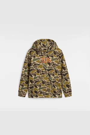 Vans Kids Half Box Camo Pullover (8-14 Years), , Size: M