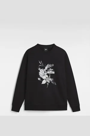Vans Damask Crew Sweatshirt, Woman, , Size: L