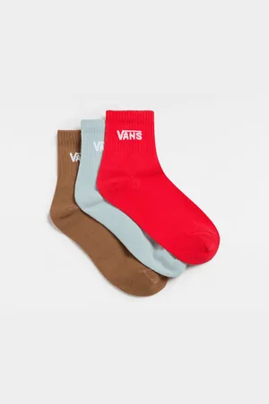 Vans Classic Half Crew Socks (3 Pairs), Woman, , Size: 4-7.5