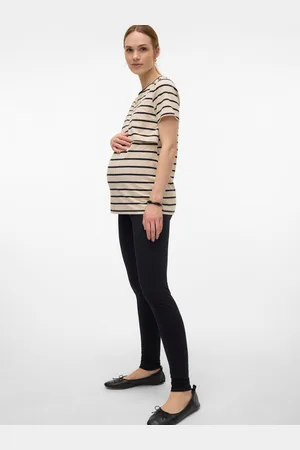Mama;licious Cotton Maternity-leggings
