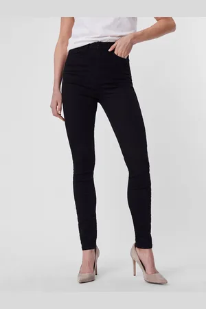 VERO MODA Vmsandra Super High Rise Skinny Fit Jeans
