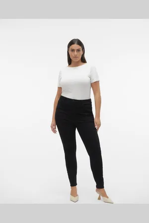 VERO MODA Vmsandra Super High Rise Skinny Fit Jeans