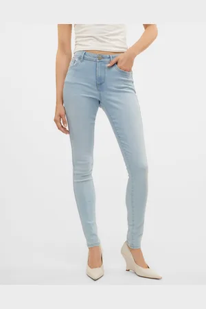 VERO MODA Vmtanya Mid Rise Skinny Fit Jeans