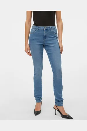 VERO MODA Vmelly Mid Rise Skinny Fit Jeans