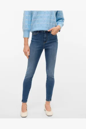 VERO MODA Vmbe High Rise Skinny Fit Jeans