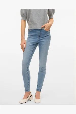 VERO MODA Vmbe High Rise Skinny Fit Jeans