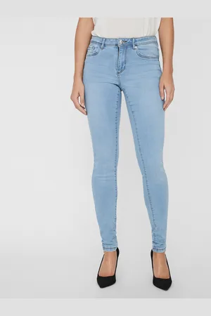 VERO MODA Vmtanya Mid Rise Skinny Fit Jeans