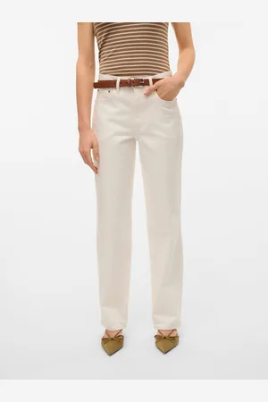 VERO MODA Vmvalerie Mid Rise Wide Leg Fit Jeans