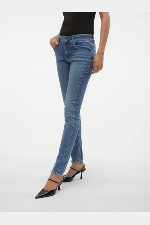 VERO MODA Vmempower Mid Rise Skinny Fit Jeans