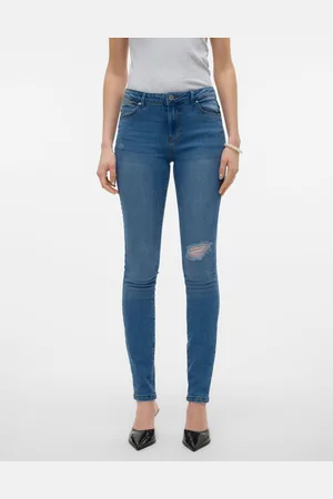 VERO MODA Vmjune Mid Rise Skinny Fit Jeans