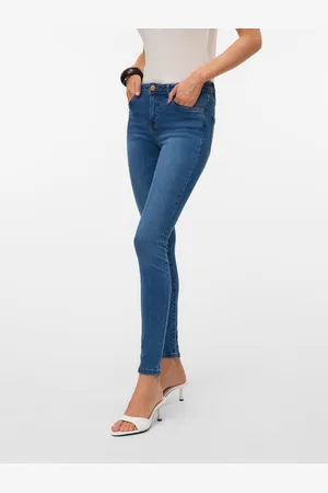 VERO MODA Vmtanya Mid Rise Skinny Fit Jeans
