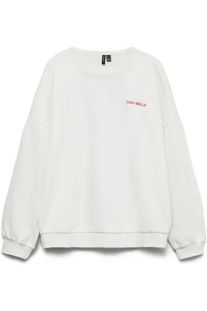 VERO MODA Oversize Fit Round Neck Sweatshirt