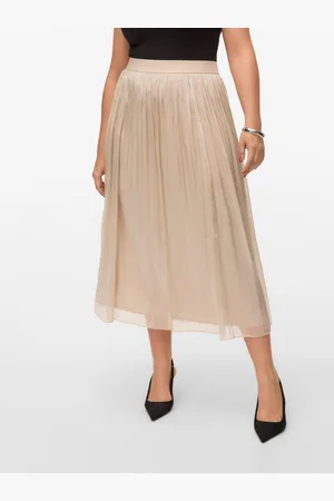 VERO MODA Vmcvips Mid Waist Long Skirt