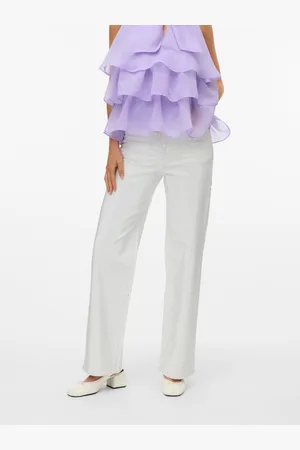 VERO MODA Vmtessa High Rise Wide Leg Fit Jeans