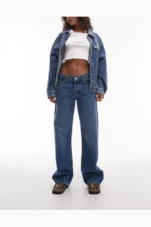 Topshop Ember Low Rise Wide Leg Jeans