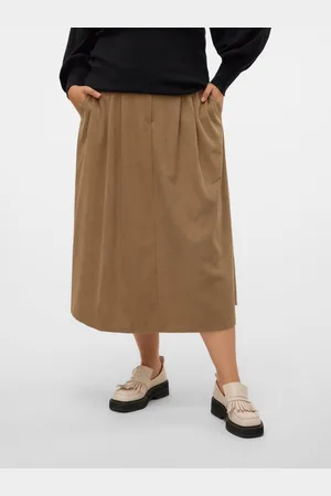VERO MODA Vmcvienna High Waist Midi Skirt