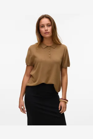VERO MODA Vmlenny Knitted Polo-shirt