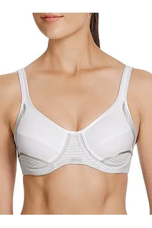 Buy A-GG Boudoir Collection White Scallop Lace Underwired Bra 32DD, Bras