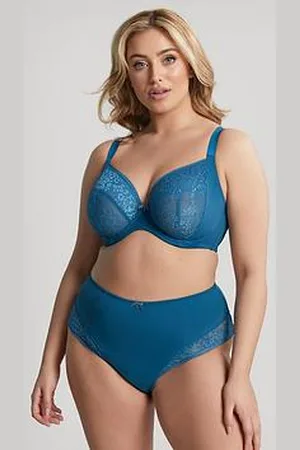 Sculptresse Roxie Plunge Bra - Atlantic Blue