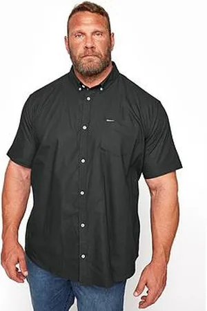 BAD RHINO Essential Smart Short Sleeve Oxford Shirt
