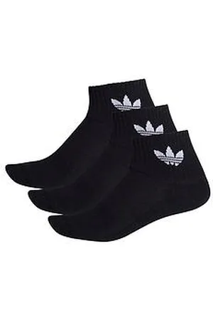 adidas Unisex 3 Pack Mid Ankle Socks