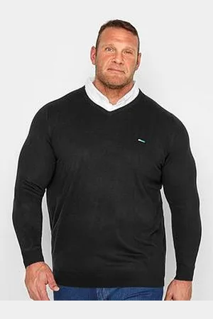 BAD RHINO Essential Mock Shirt Knitted Jumper