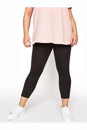 Yours Cotton Elastane Crop Legging.