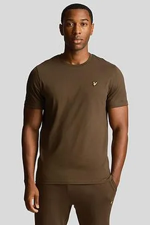 Lyle & Scott Regular Fit Plain T-Shirt - Dark Green