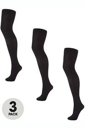 Everyday Basic 3 Pack Tights - 80 Denier Opaque