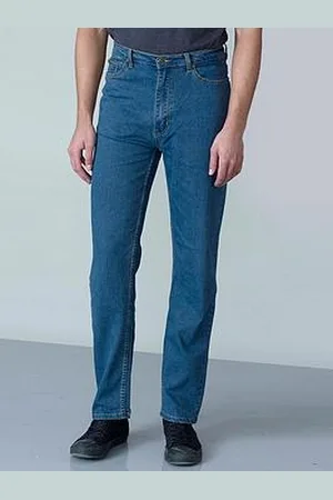 D555 Rockford Carlos Comfort Fit Stretch Jeans Blue