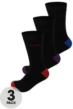 D555 Phoenix 3 Pack Cotton Rich Luxury Socks