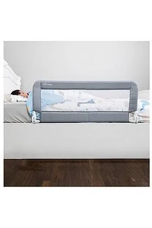 Dream Baby Milan Padded Bedrail - Grey