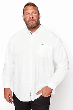 BAD RHINO Essential Smart Long Sleeve Oxford Shirt