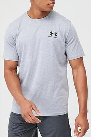 Under Armour Training Sportstyle Left Chest T-Shirt - Steel