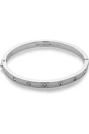 Kate Spade Set In Stone Crystal Hinged Bangle