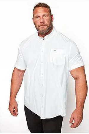BAD RHINO Essential Smart Short Sleeve Oxford Shirt