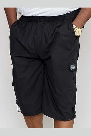 D555 Mason-Mason Elasticated Waist Drawcord Cargo Capri Pant