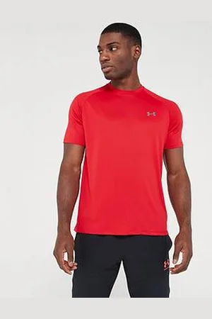 Under Armour Tech 2.0 Short Sleeve T-Shirt - Red/Grey
