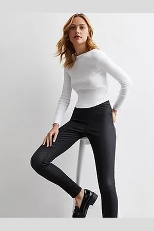 New Look Lift & Shape Coated High Waisted Jeggings