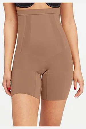 Spanx Oncore High Waisted Mid Thigh Firm Control Short - CafÉ Au Lait