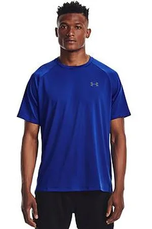 Under Armour Tech 2.0 Short Sleeve T-Shirt - Blue/Grey