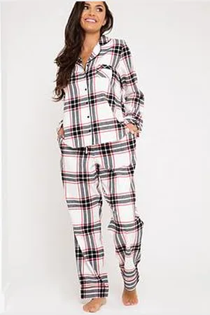 Pour Moi Cosy Check Pyjama Set