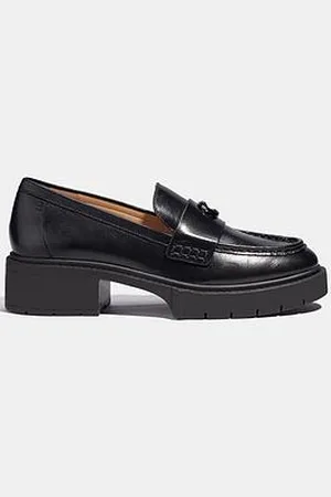 Coach Leah Leather Loafers