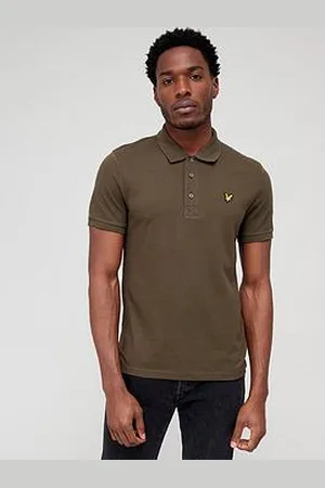 Lyle & Scott Plain Polo Shirt - Dark Green