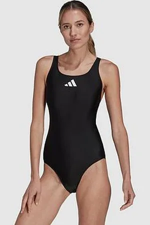 adidas Performance 3 Bar Logo Swimsuit