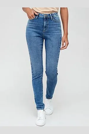 Very Relaxed Skinny Jean - Midi Wash