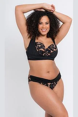 Curvy Kate Wrapsody Classic Bikini Brief Leopard Print
